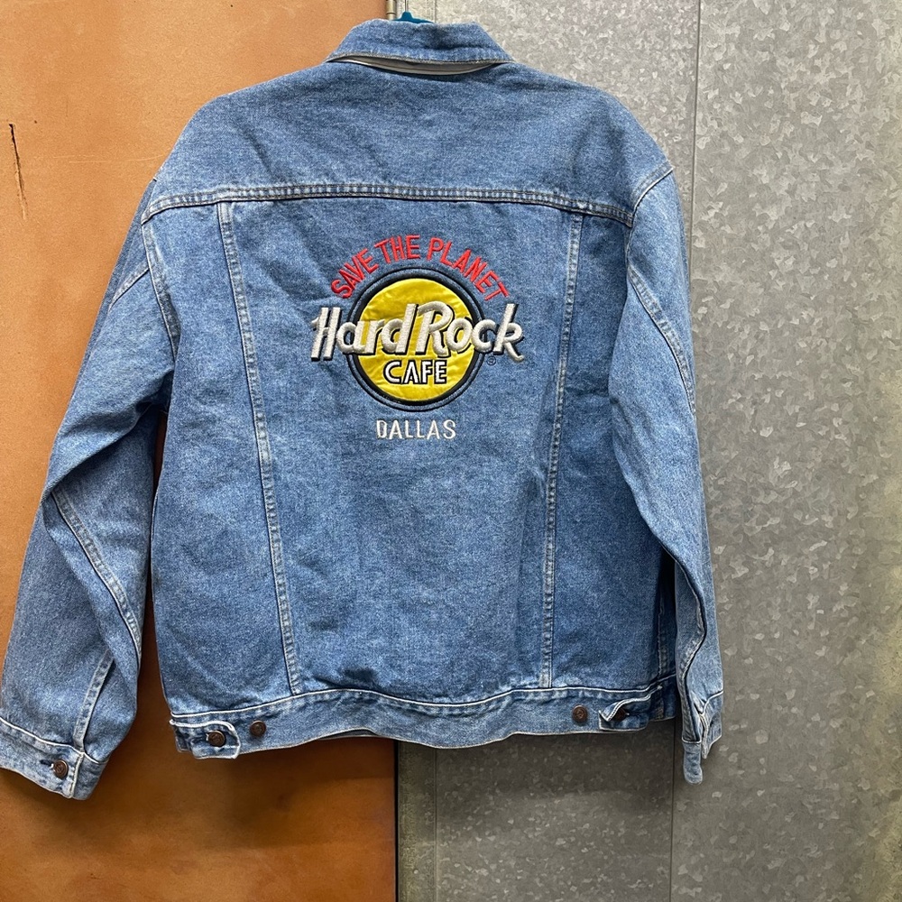 Hard Rock Cafe  Dallas Denim Jacket